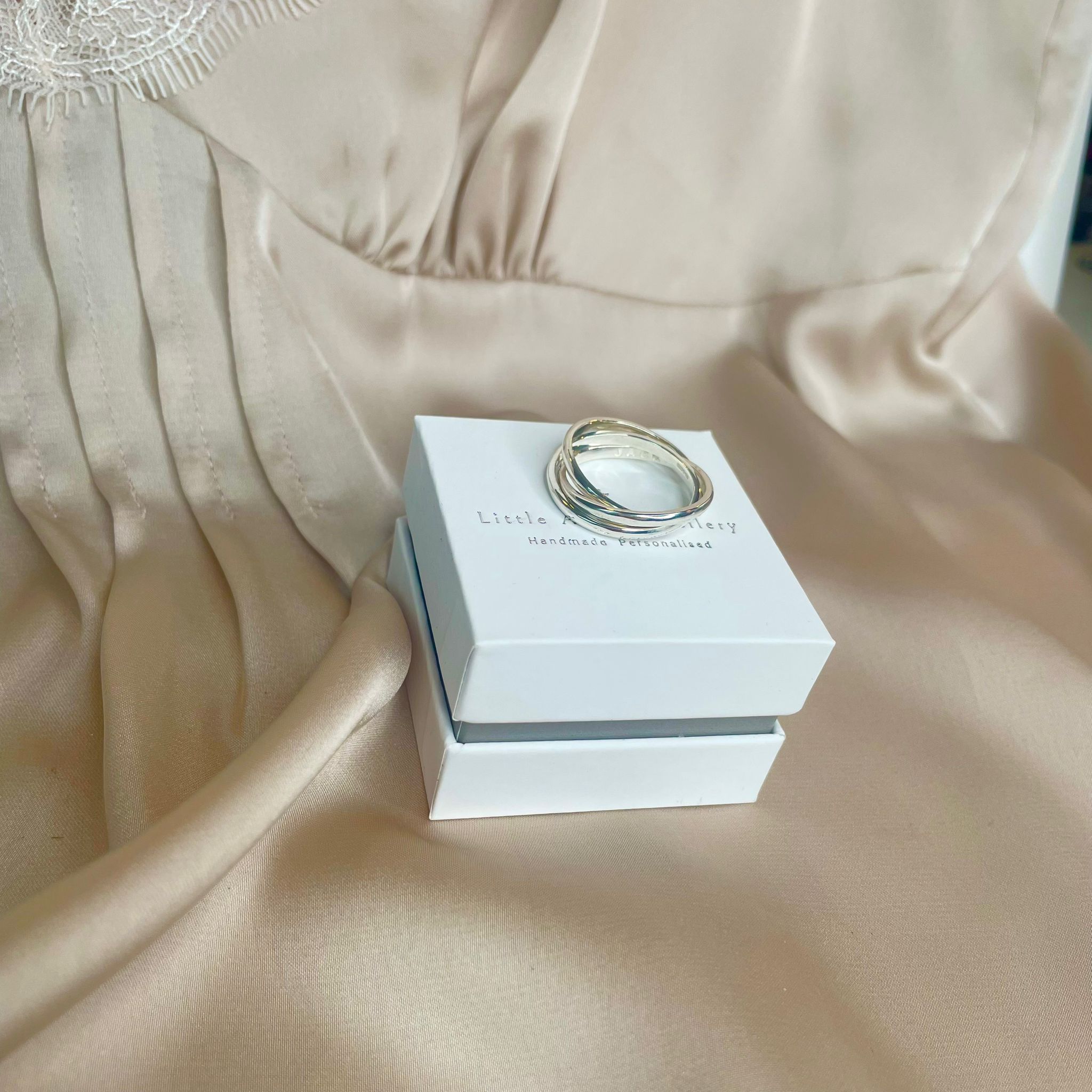 Russian Wedding Ring Pendant