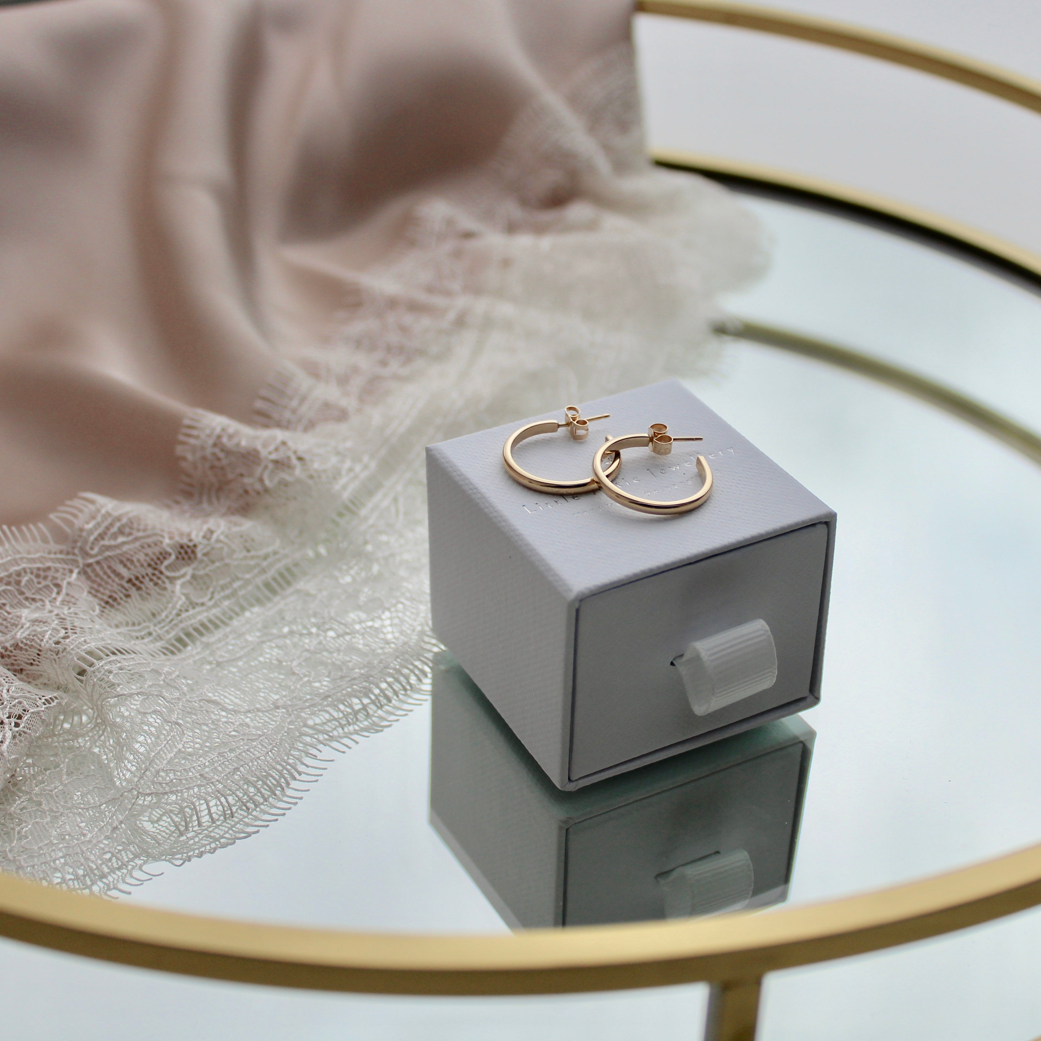 Timeless Hoop Earrings 9ct Gold