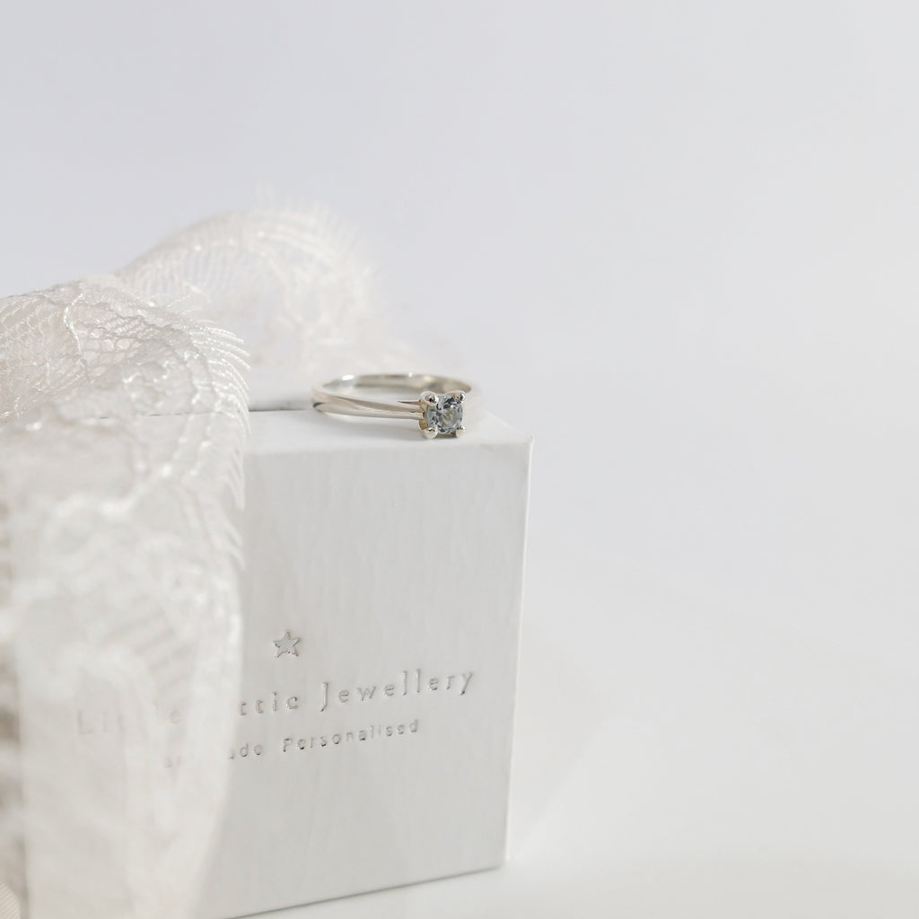 Aquamarine Dream Ring