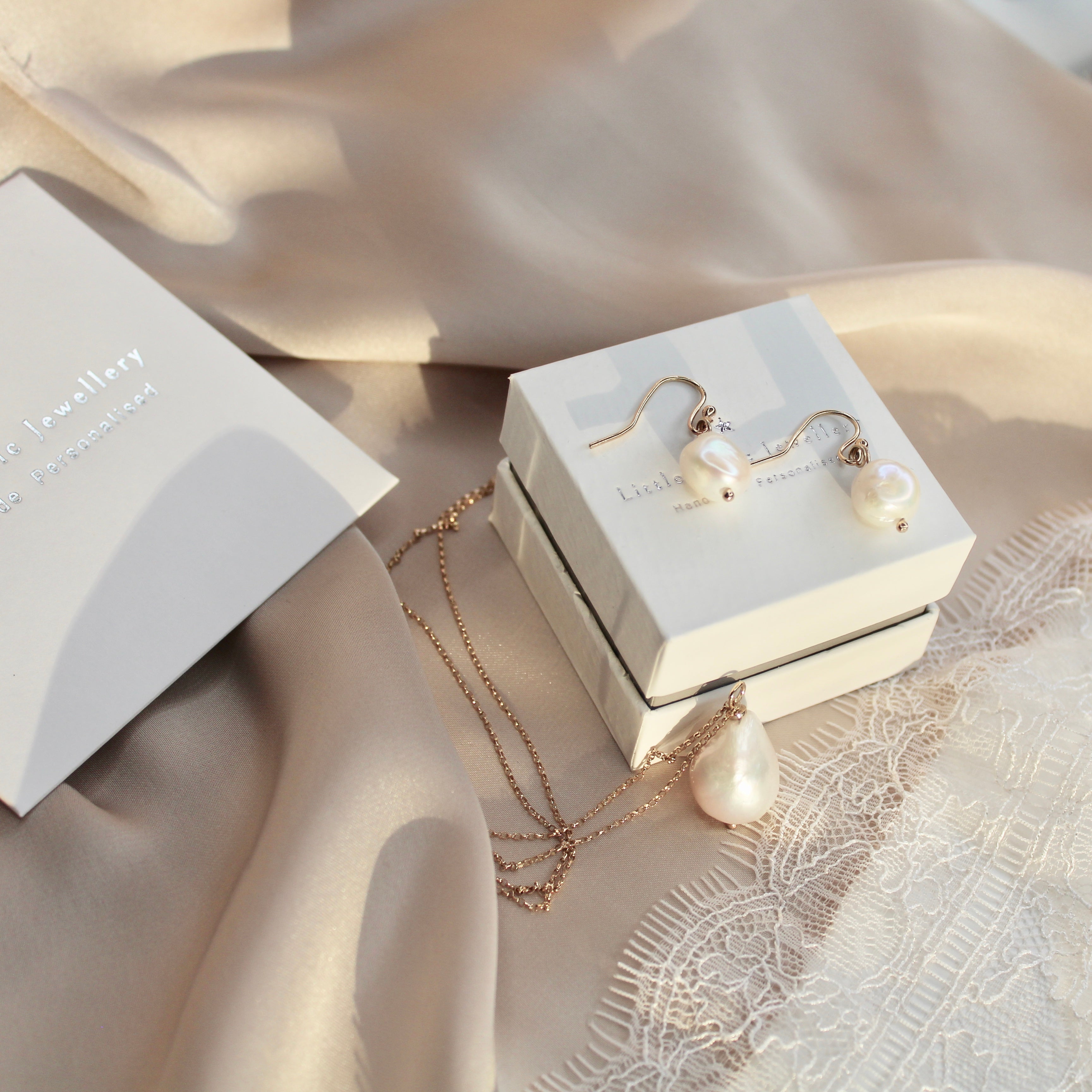 Baroque Pearl Earrings
