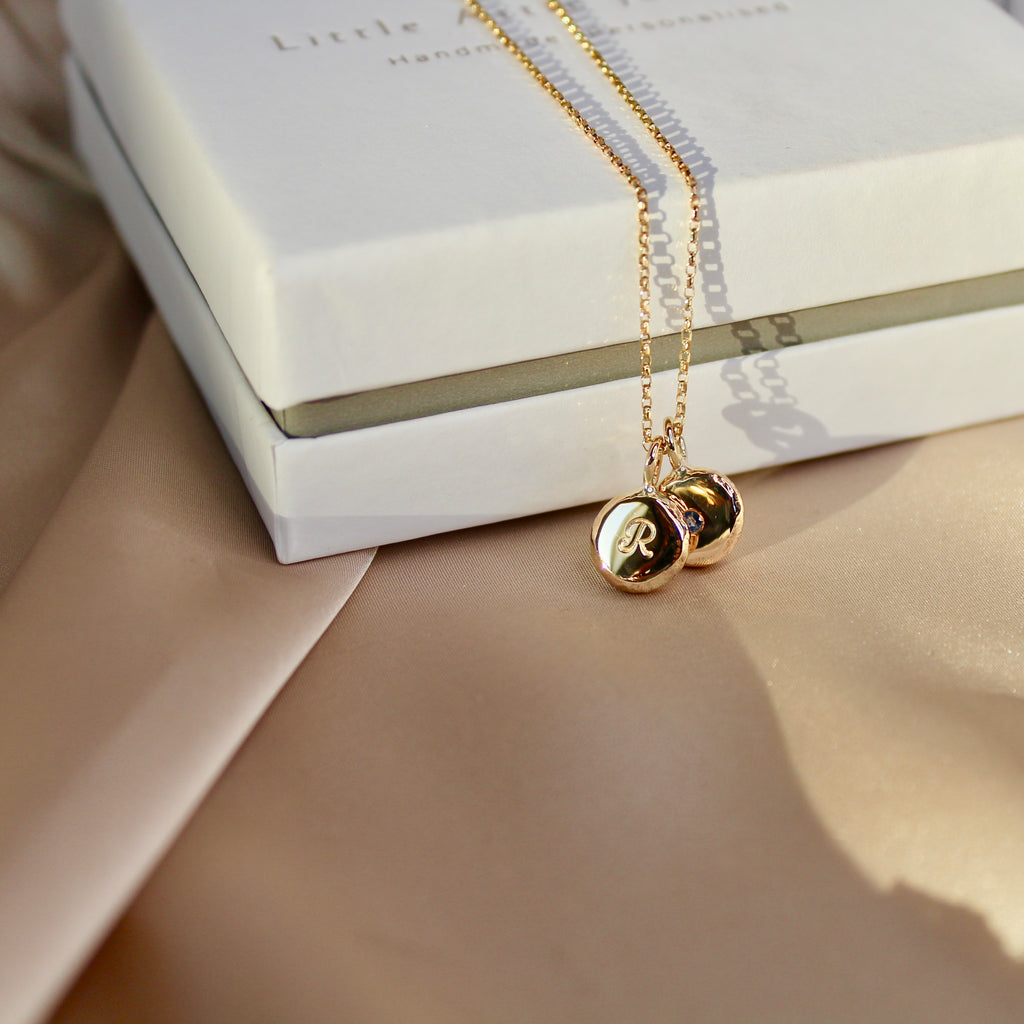 Fluere Birthstone Pendant