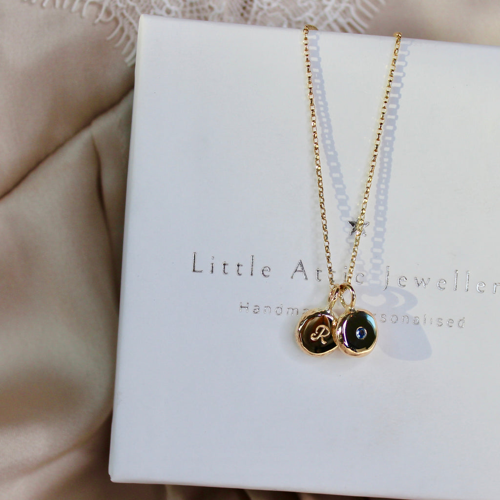 Fluere Birthstone Pendant
