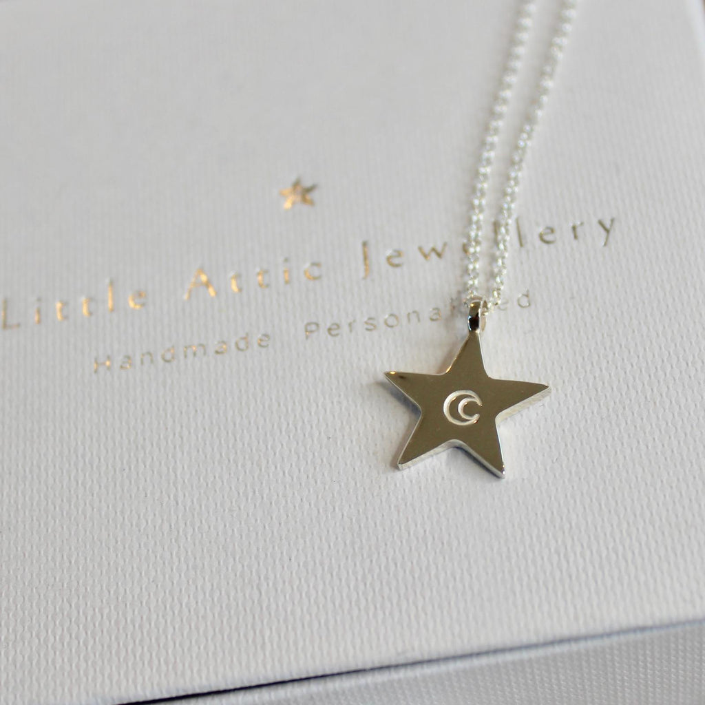 Moon Star Pendant