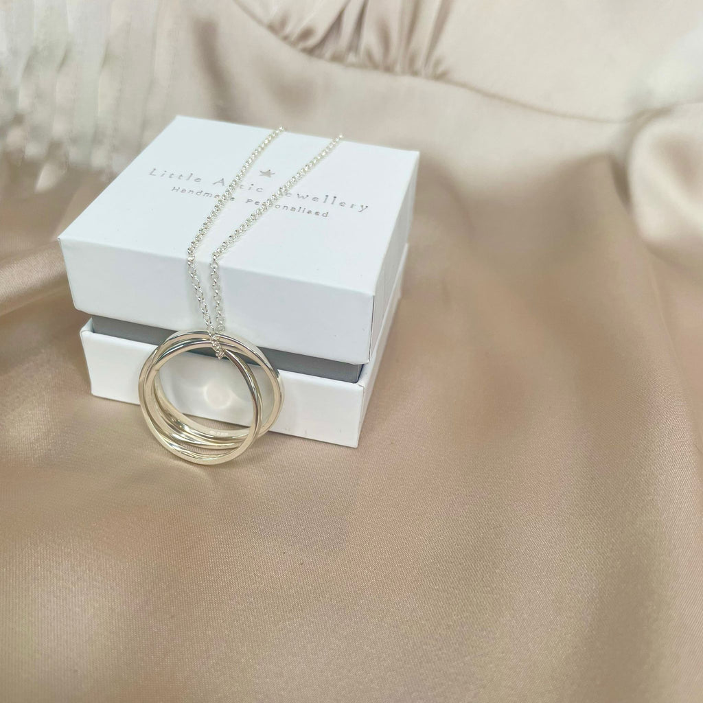 Russian Wedding Ring Pendant