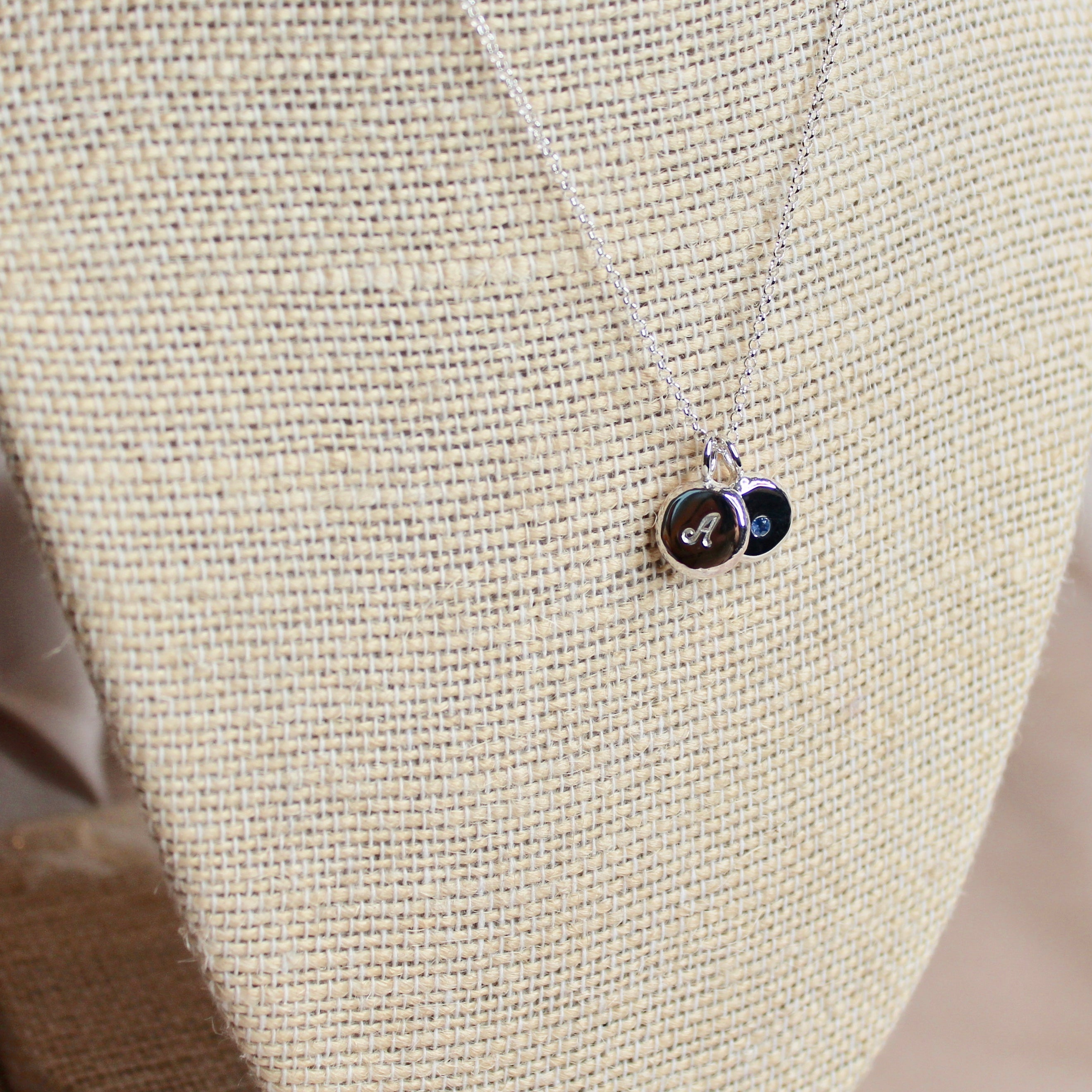Fluere Birthstone Pendant