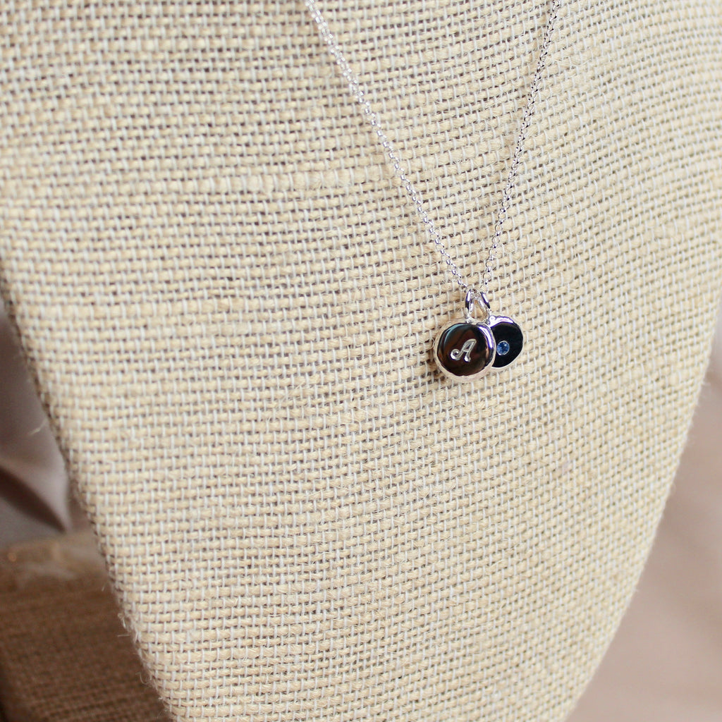 Fluere Birthstone Pendant
