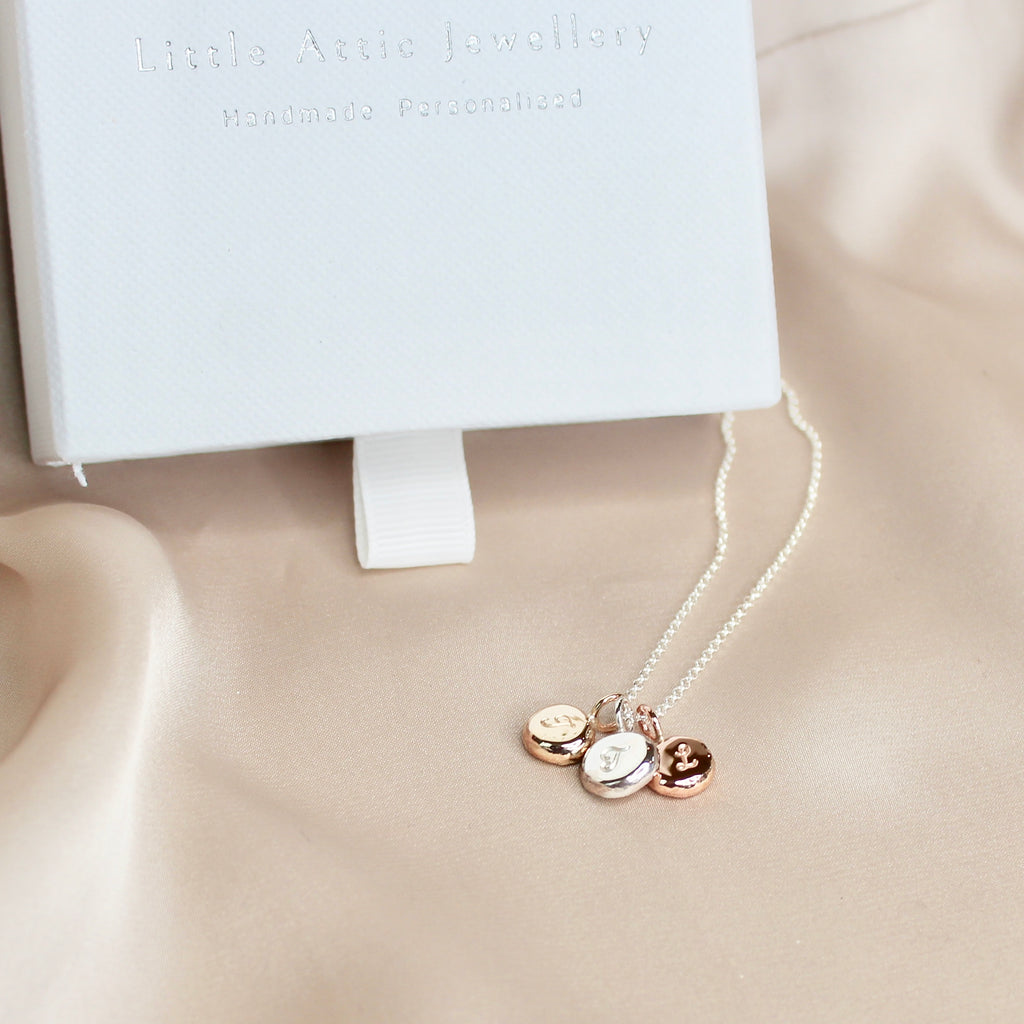 Fluere Mini Nugget Trio Pendant
