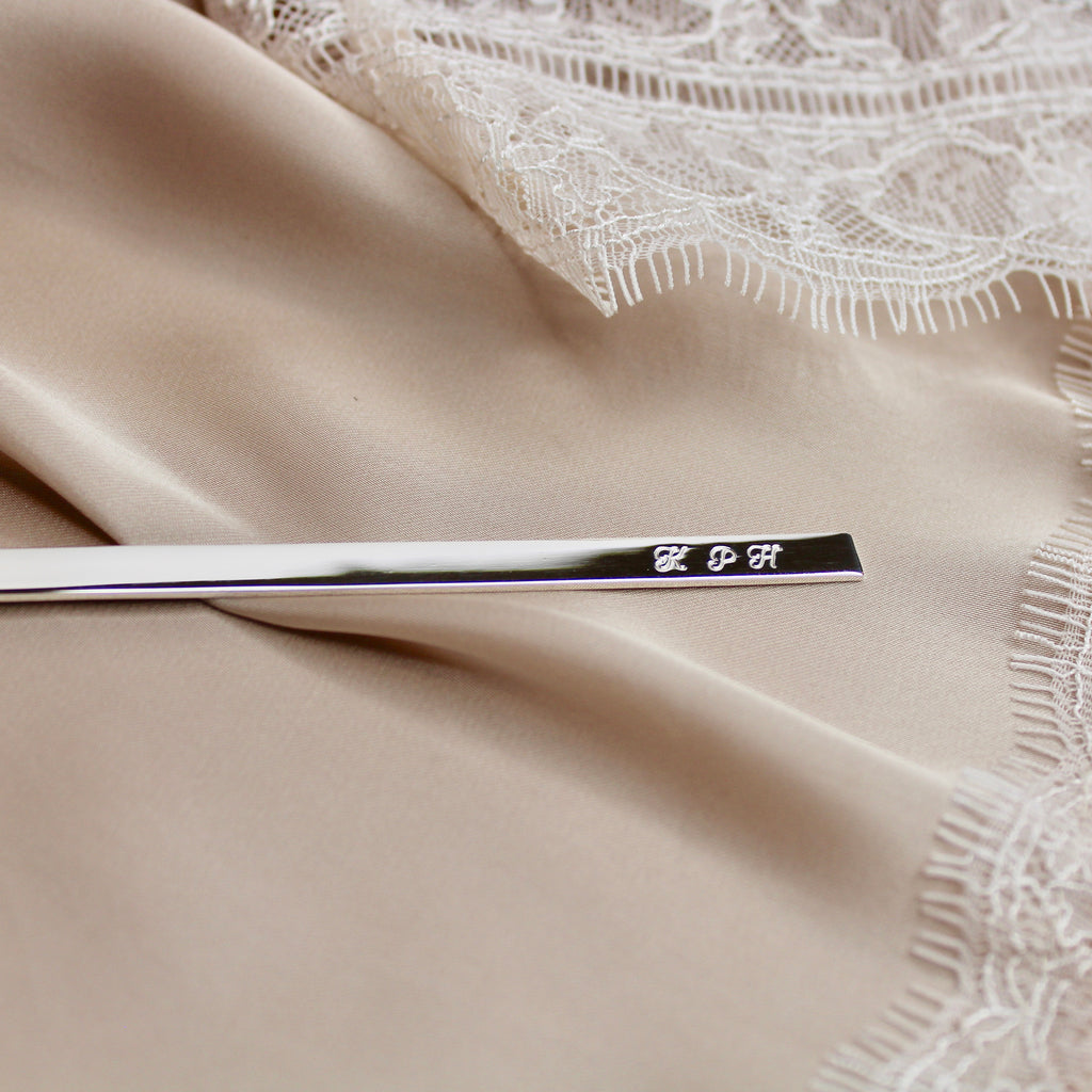 Personalised Sterling Silver Bookmark