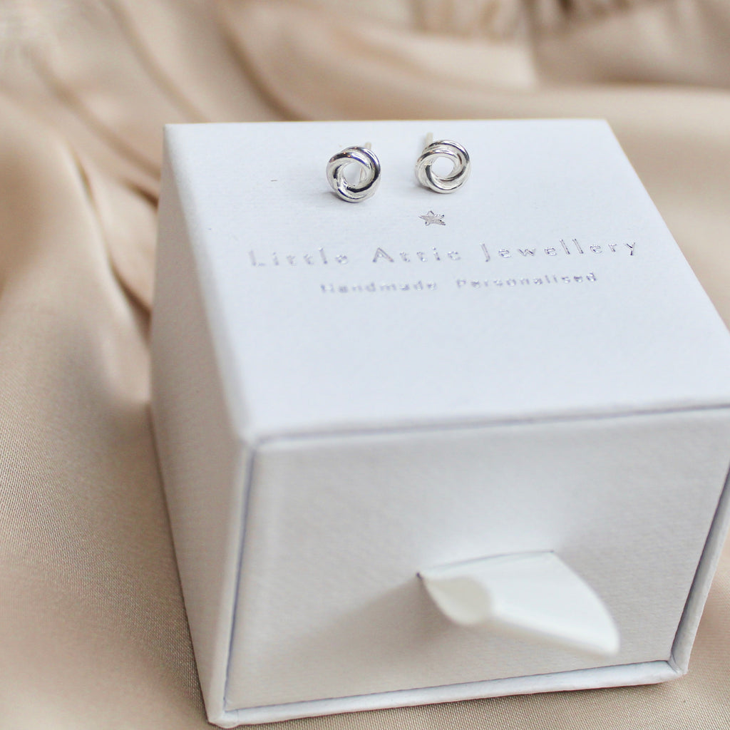 Russian Wedding Ring Earrings