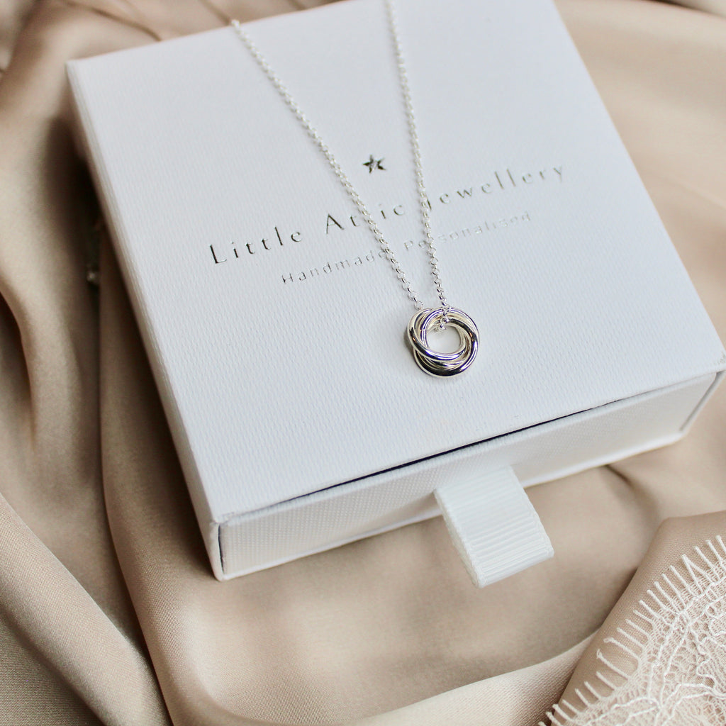 Russian Wedding Ring Pendant Mini