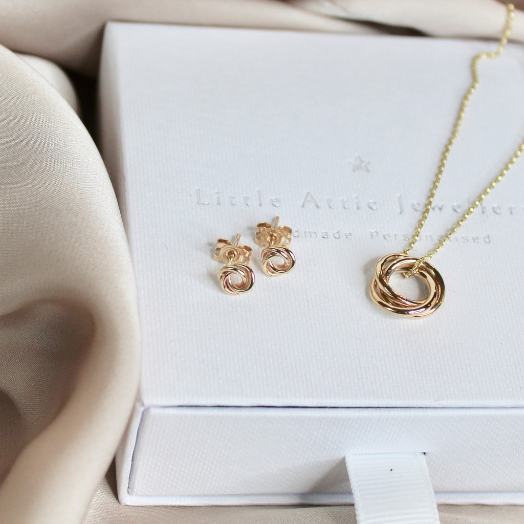 Russian Wedding Ring Pendant Mini