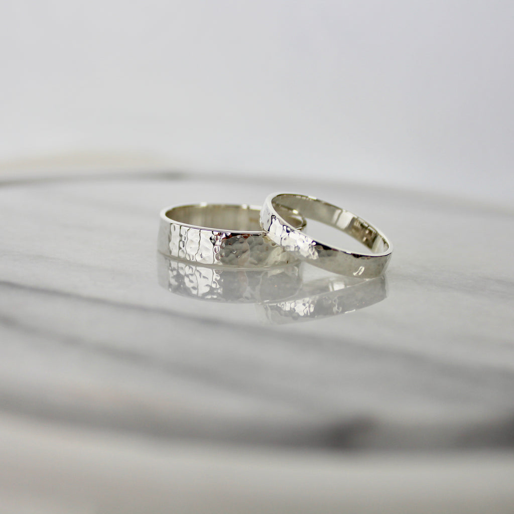 Sterling Sliver Textured Ring