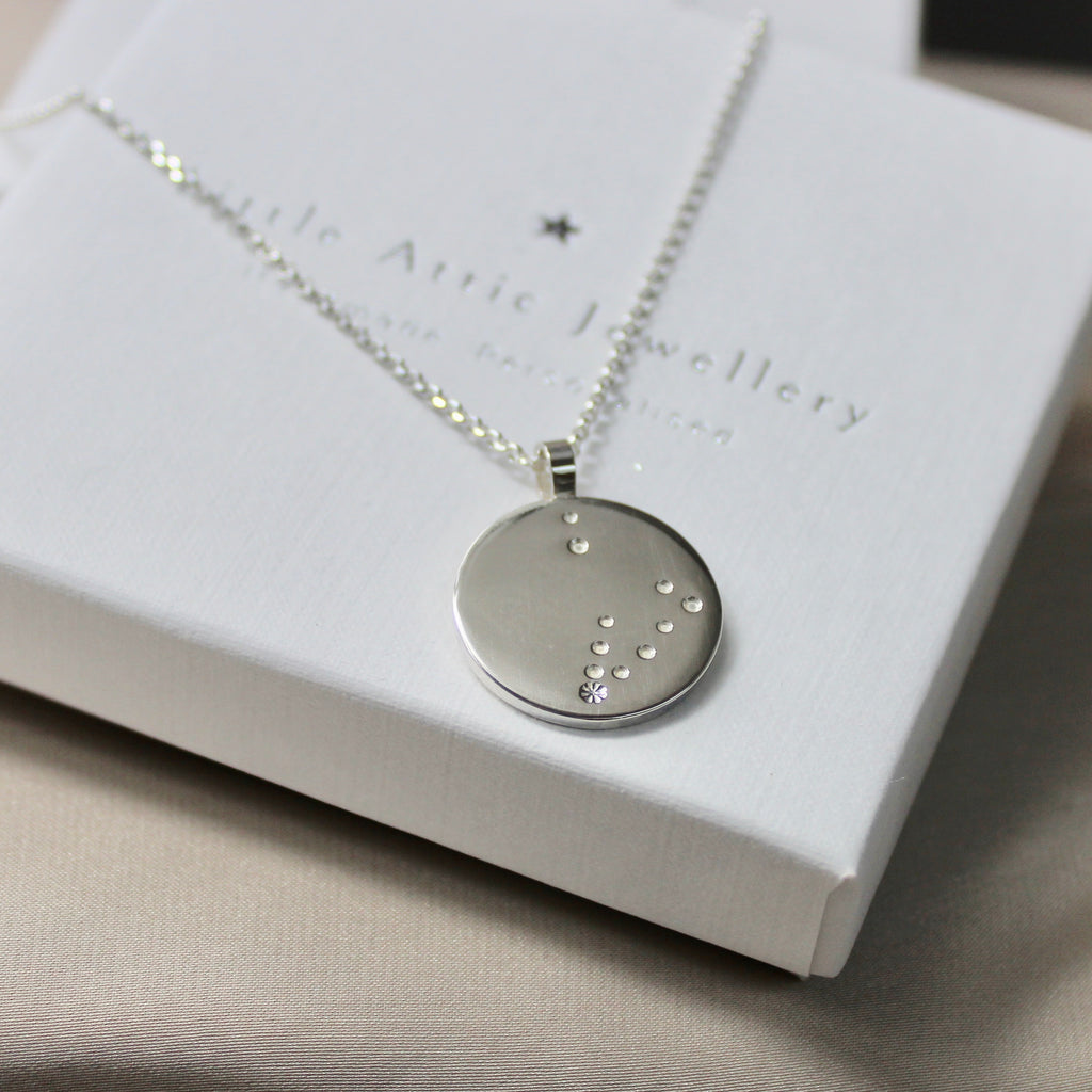 Zodiac Constellation Pendant