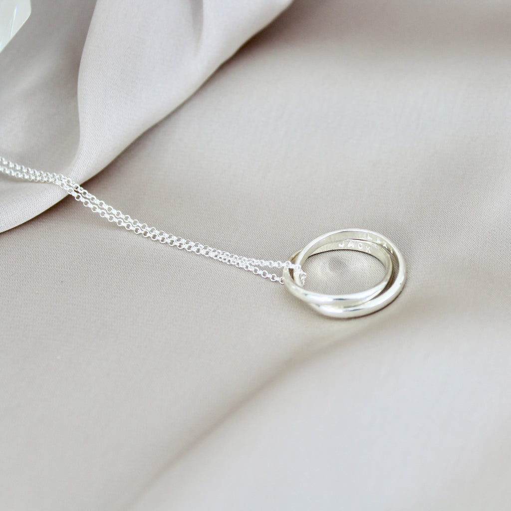 Russian Wedding Ring Pendant
