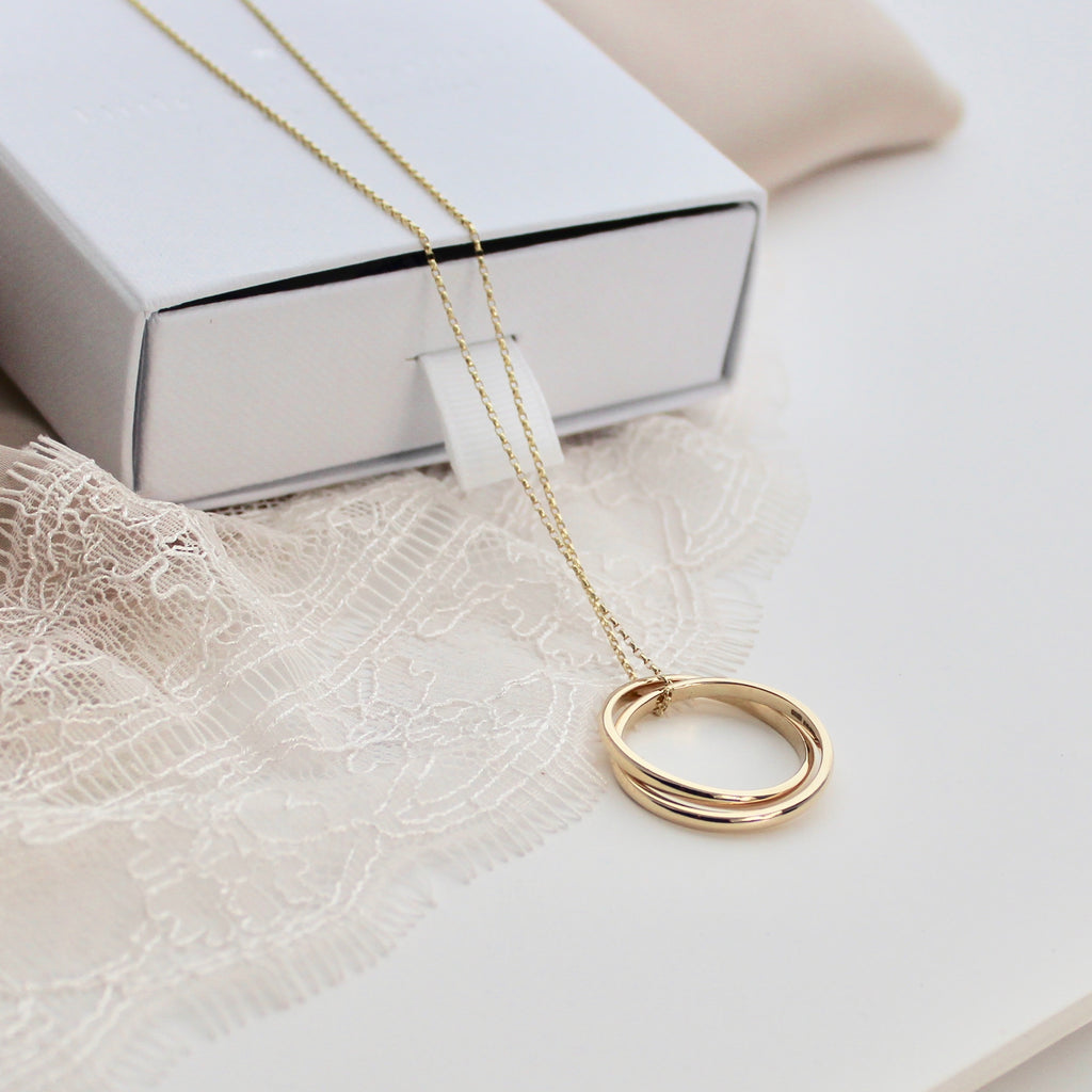 Russian Wedding Ring Pendant