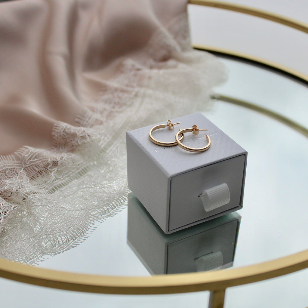 Timeless Hoop Earrings 9ct Gold
