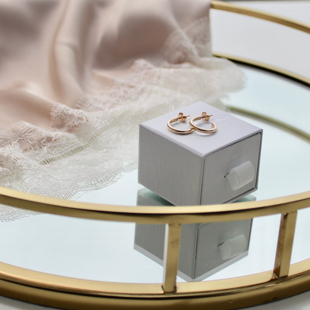 Timeless Hoop Earrings 9ct Gold